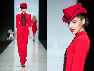 Шляпки OlgaWhite на неделе моды в Москве