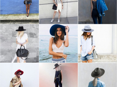 Красивая жизнь в шляпках. Фото девушек в широкополых фетровых шляпах из инстаграм.