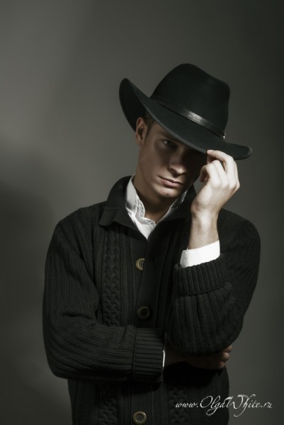 Ковбойская шляпа мужская фетровая-купить в интернет-магазине СПб. Фото на мужчине
