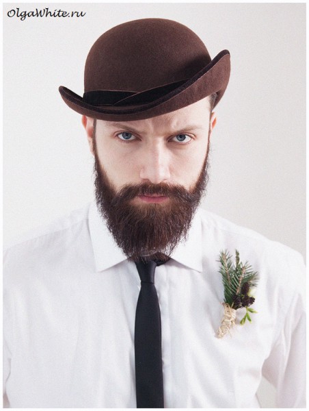 Шляпа котелок купить мужской коричневый в интернет-магазине Спб